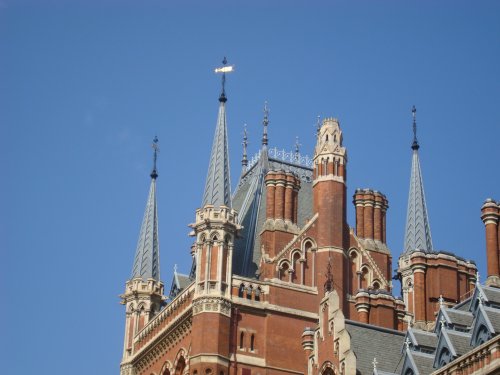 Spires and chimneys