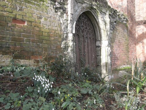 Old door at Hadleigh Church