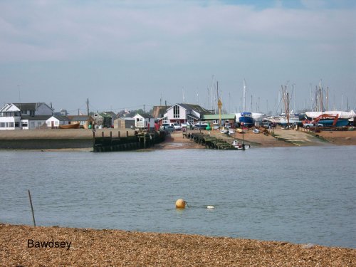 The Ferry passage on the River Deben between Felixtowe and Bawdsey