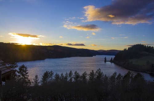 Sunset over Lake Vyrnwy