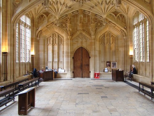 The Divinity School, Oxford.