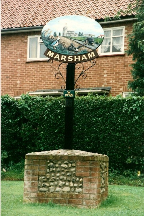 Marsham Village Sign