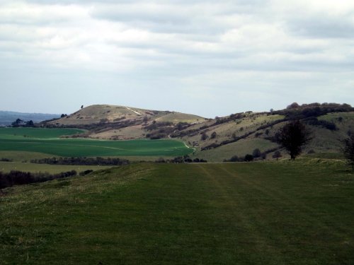 View to Ivinghoe Beacon from Pitstone Hill, Pitstone, Bucks