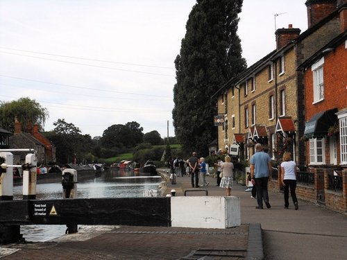 Grand Union Canal at Stoke Bruerne