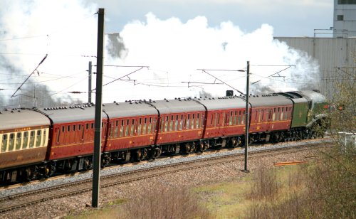 Steam Engine. A4, 60009, Union of South Africa.