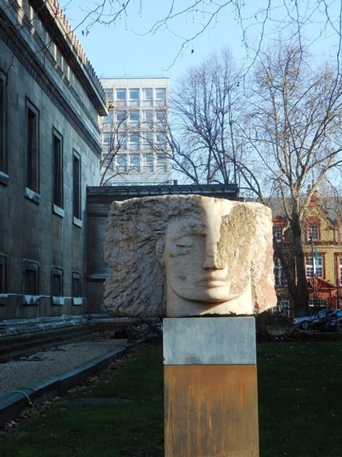 'Archangel Michael - The Protector' Scultpure, St Pancras Church, London