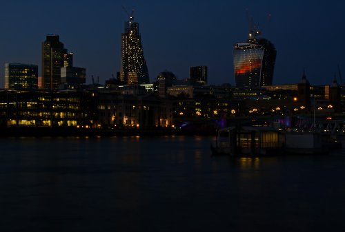 Skyline at Dusk, London