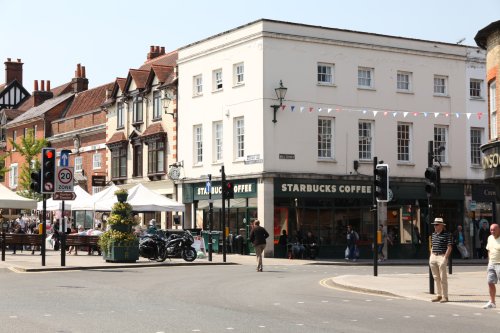 Henley-on-Thames, Corner of Bell Street and Market Place
