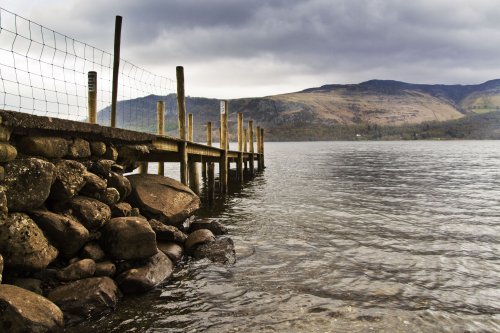 Old Brandlehow jetty, Derwentwater