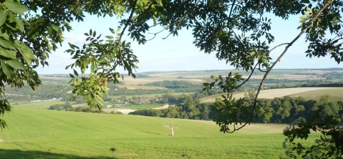 View from Bury Hill near Arundel