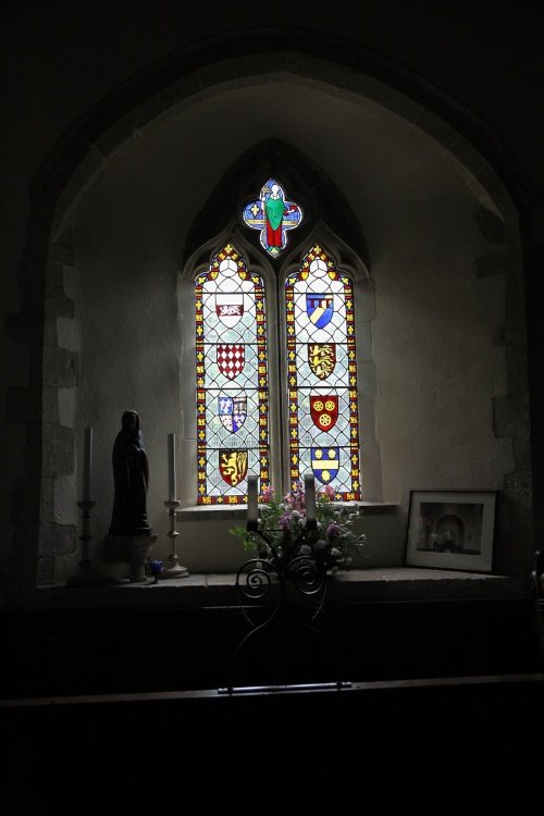 South Window, St. Botolph's Church, Swyncombe