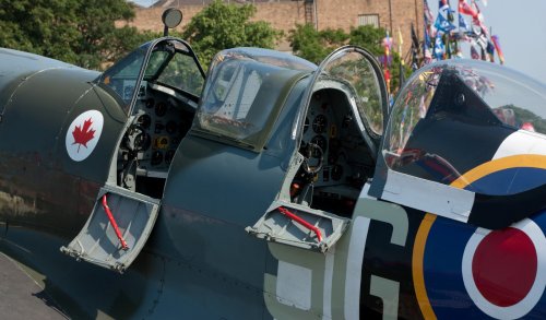 Spitfire Trainer, Waddington Airshow