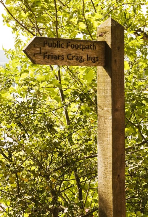 This way to Friars Crag