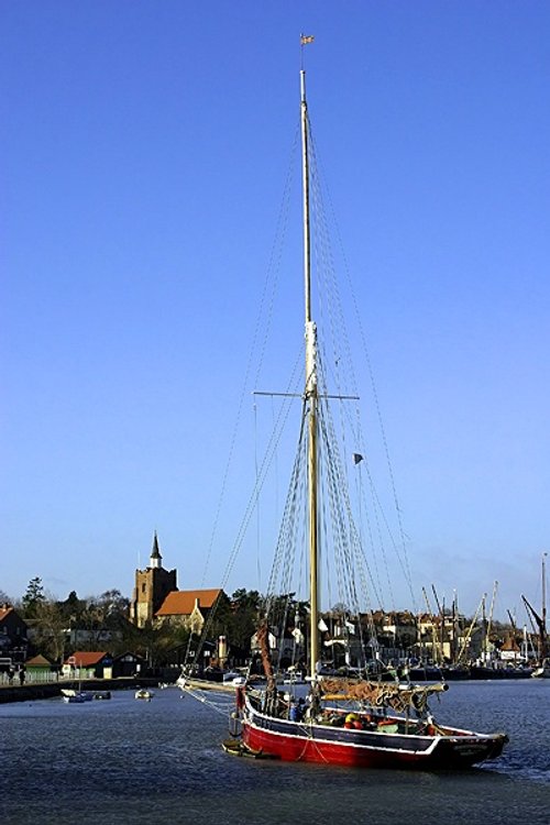 Sailing Boat River Blackwater Maldon Essex