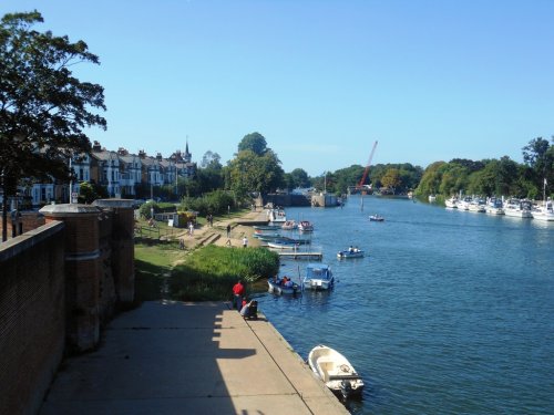 The Thames at East Molesey