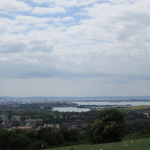 Overlooking Portsmouth