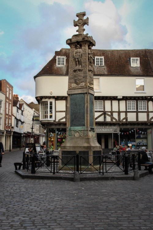 A view of Canterbury, Kent.