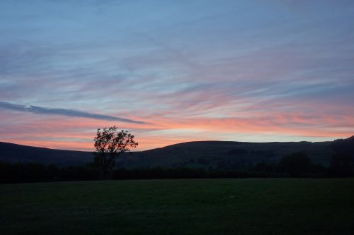 Twilight on the Peak District
