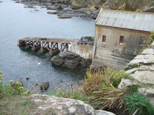 The old lifeboat station at the Lizard