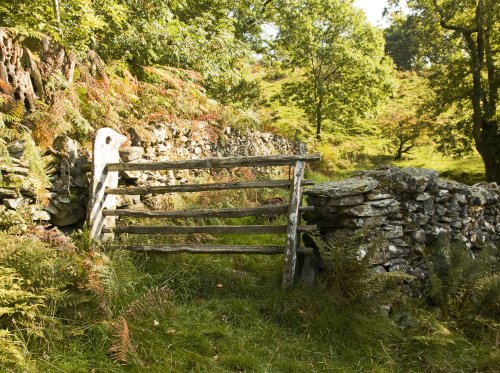 Sweden Bridge track gate