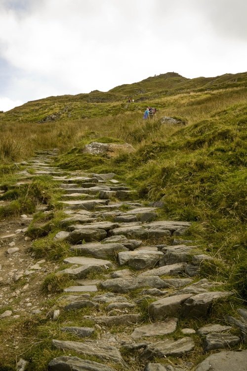 Wansfell summit in sight