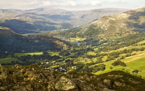 Rydalwater from Wansfell