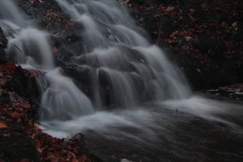waterfall at Himley Hall