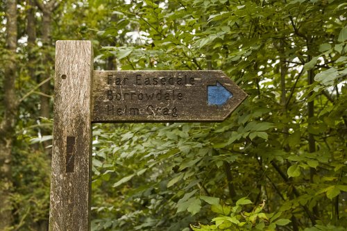 Helm Crag Signpost