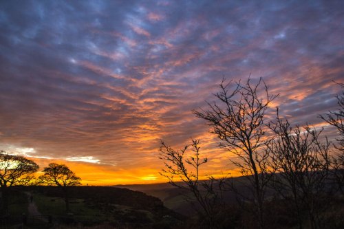 Sunset on Curbar Edge 5