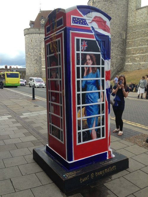 Phone Booth in Windsor