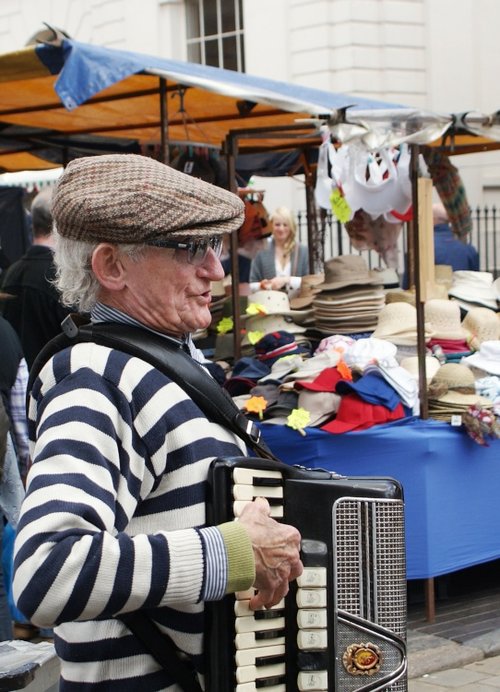 St Albans Market Busker