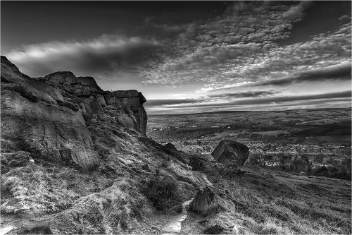 The Cow and Calf Rocks, Ilkley