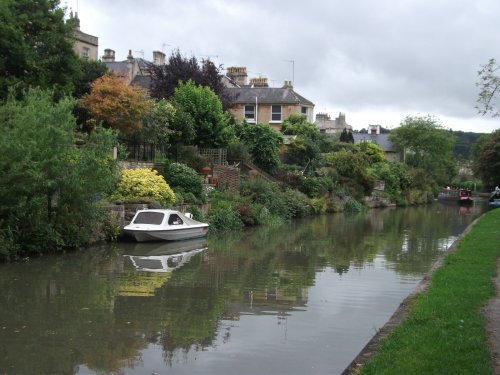 Canal in Bath, Somerset