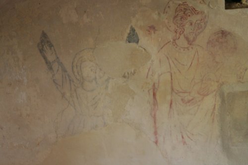 15th Century Fresco - Lacock Abbey - July 2008