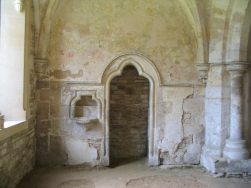 Lacock Abbey Cloister (5) - June, 2003
