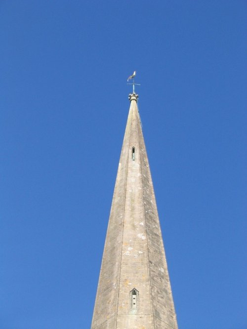 Painswick - St. Mary's Church Spire - June, 2003