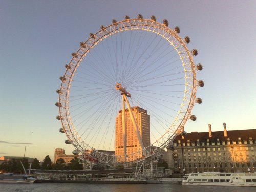 The London Eye, County Hall and The Shell Building