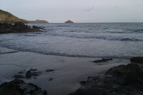 All is calm at Port Quin