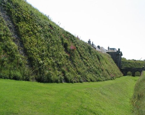 Falmouth, Pendennis Castle Moat Area