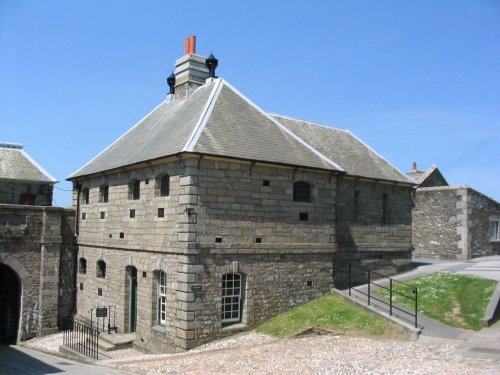 Falmouth, Pendennis Castle. WWII Building June 2003
