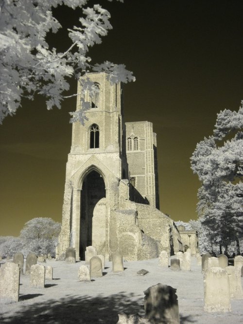 Wymondham Abbey in Infrared