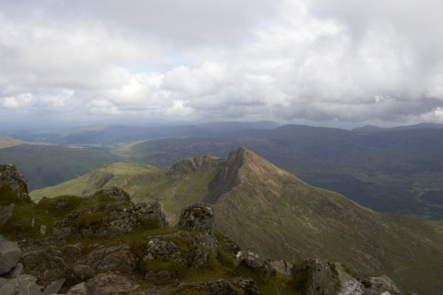 View from Snowdon summit