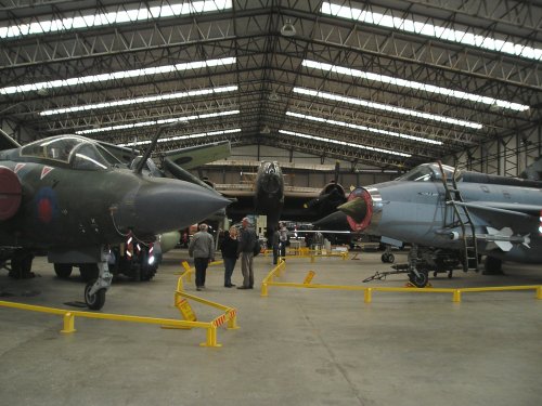Yorkshire Air Museum Main display hall
