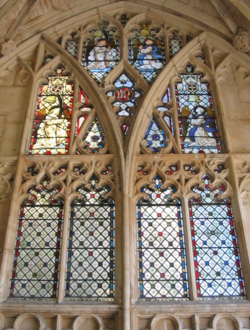 Gloucester Cathedral Stained Glass (1) - June 2003