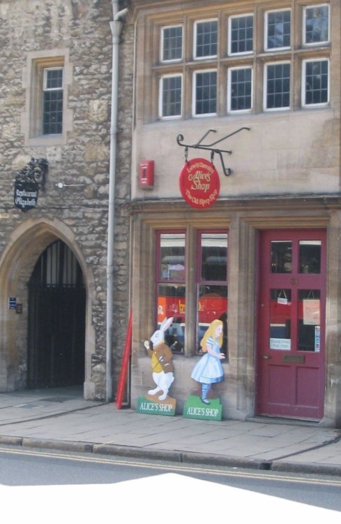 Oxford - Alice's Shop - June 2003
