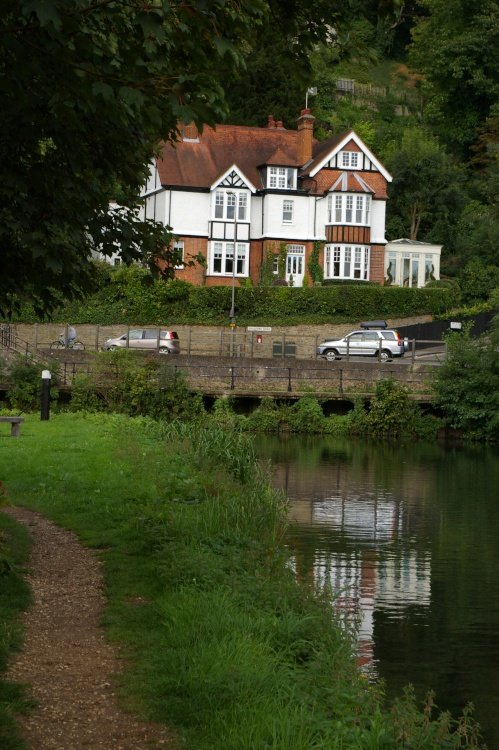 River Wey by Guildford
