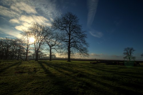 January Morning, Steeple Claydon, Buckinghamshire