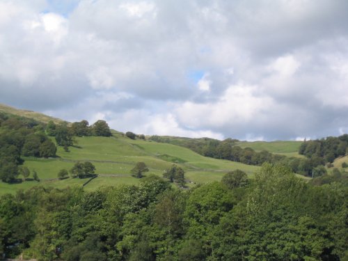 Hills Surrounding Lake Windermere - August 2007