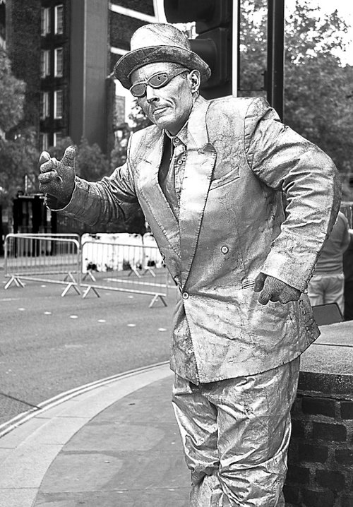 Metal Man. Liverpool.