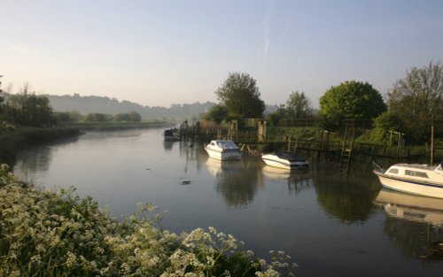The River Arun at Arundel, Sussex